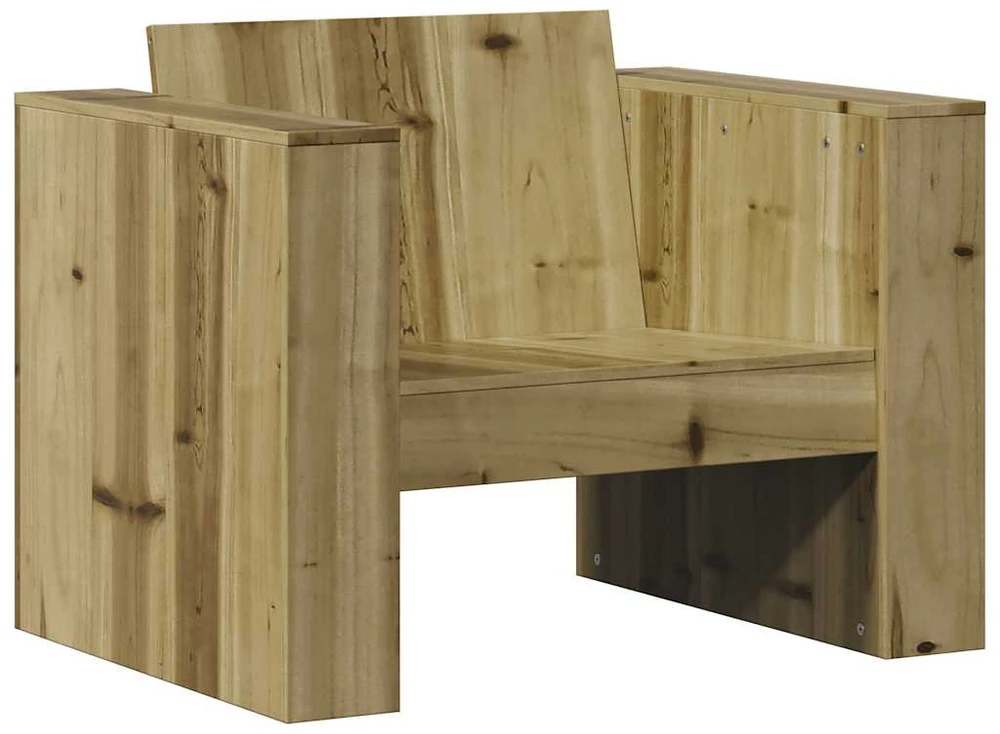 Sodo sofos dalis, 79x60x62cm, impregnuota pušies mediena