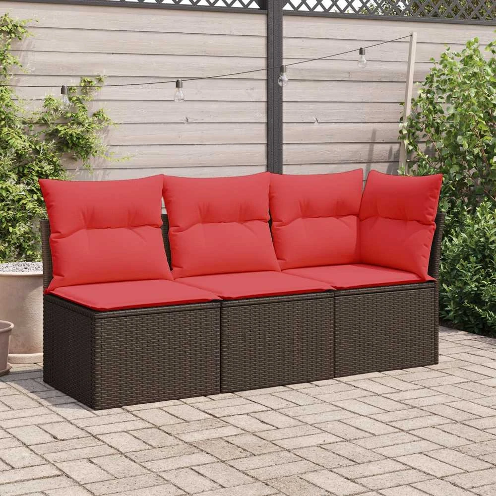 | Sodo sofa | su pagalve Ruda 55 x 62 x 69 cm poliratanas