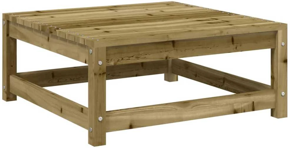 Lauko baldų komplektas Sodo sofos komplektas, 9 dalių, impregnuota pušies mediena