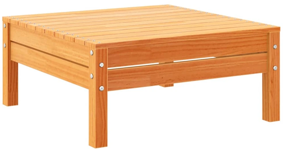 Lauko baldų komplektas Sodo sofos komplektas su pagalvėlėmis, 10 dalių, vaško, pušis