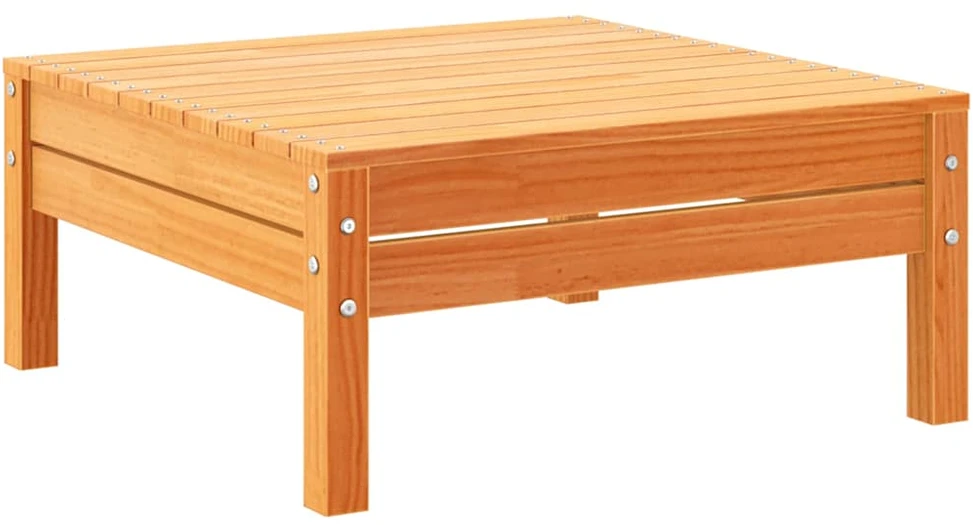 Lauko baldų komplektas Sodo sofos komplektas su pagalvėlėmis, 8 dalių, vaško, pušis