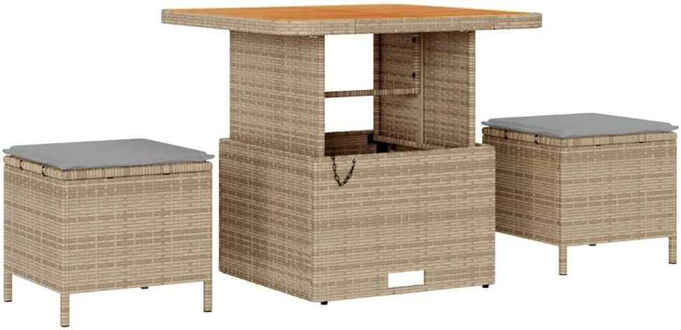 Sodo Sofų Rinkinys 11 vnt. 7-Vietų skaičius