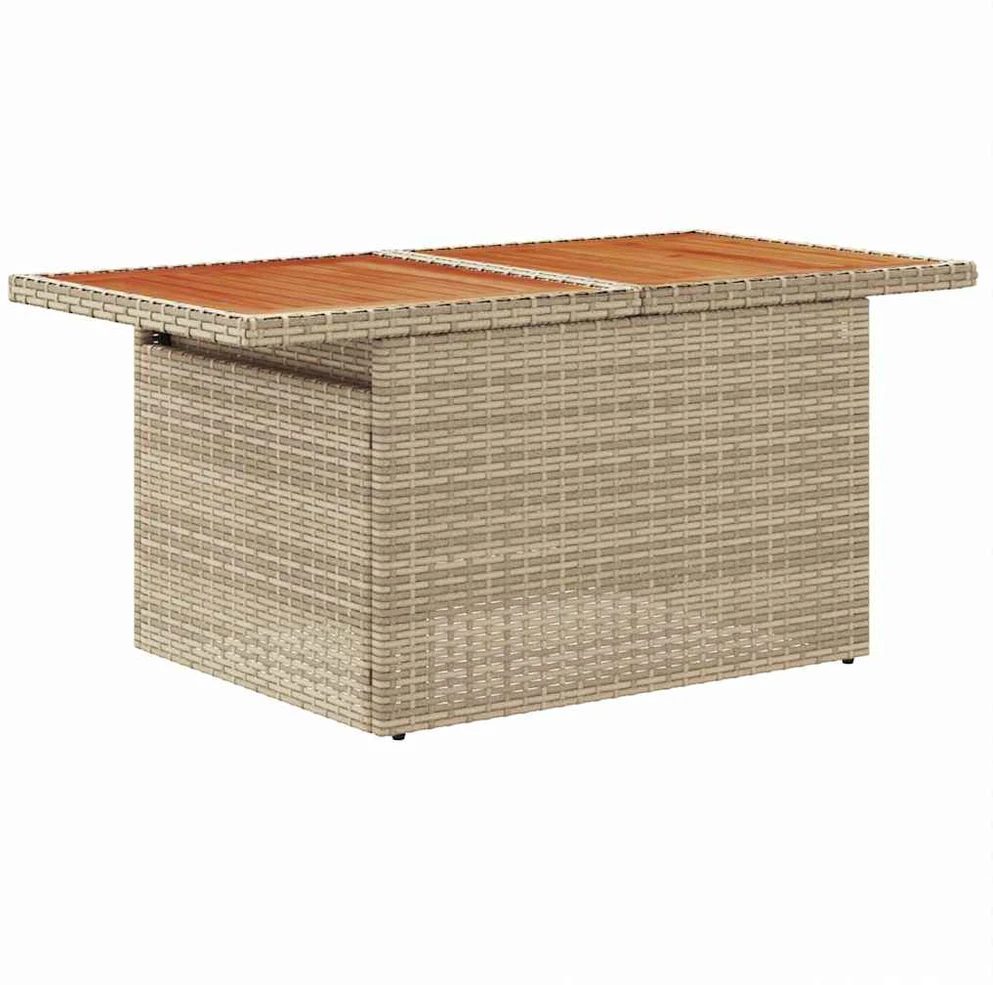 Sodo Sofų Rinkinys 6 vnt. Bežinė ir kreminė
