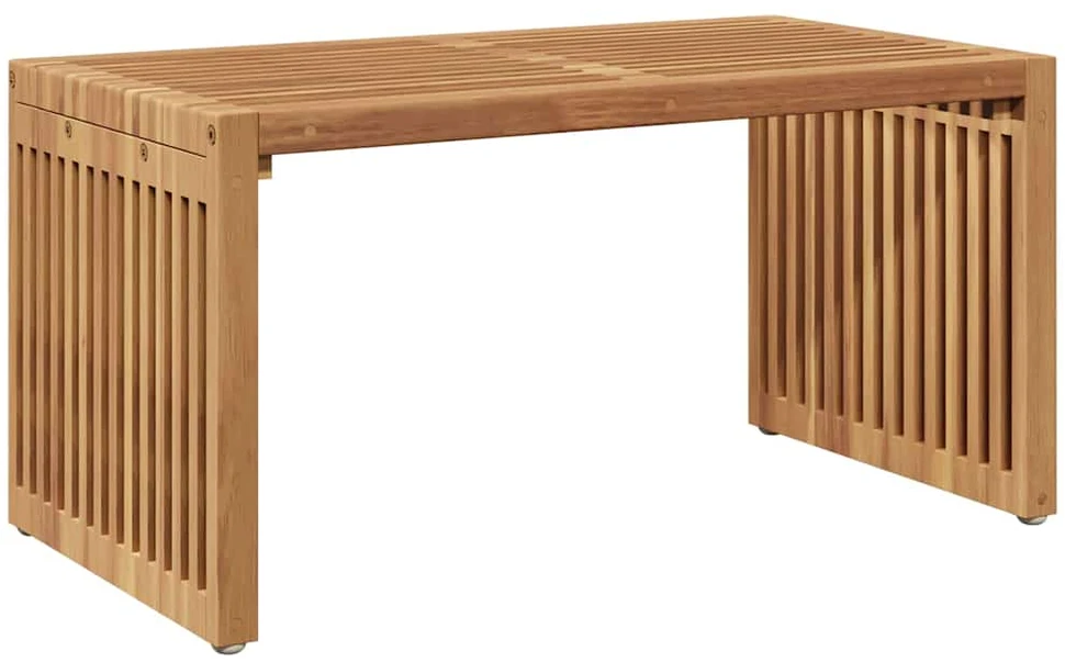 Sodo šoninis stalas Ruda 70 x 37,5 x 35,5 cm Kieto teka medžio