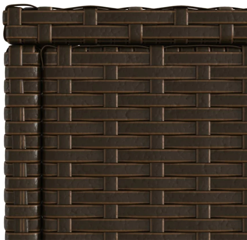 sodo šoninis staliukas su stikliniu viršumi ruda 58x27,5x55 cm