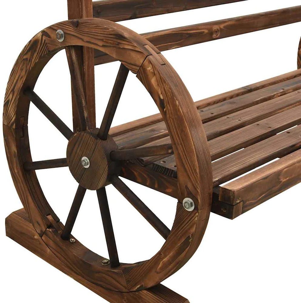 Sodo souliukas, 112cm, eglės medienos masyvas