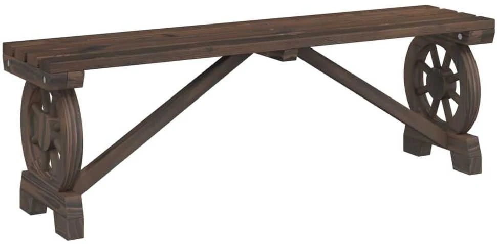 Sodo souliukas, 115cm, eglės medienos masyvas
