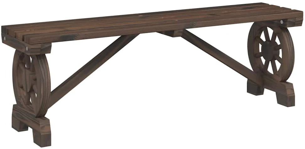 Sodo souliukas, 115cm, eglės medienos masyvas