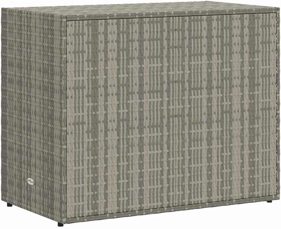 Sodo spintelė daiktams, pilka, 100x55,5x80cm, poliratanas