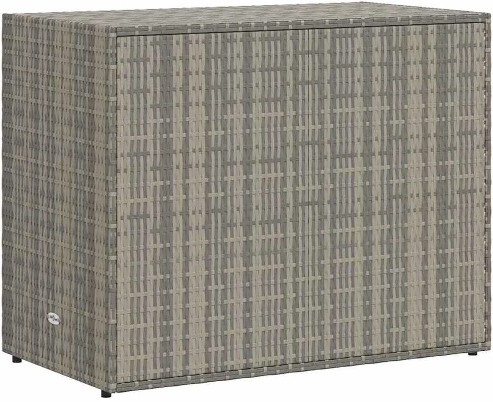 Sodo spintelė daiktams, pilka, 100x55,5x80cm, poliratanas