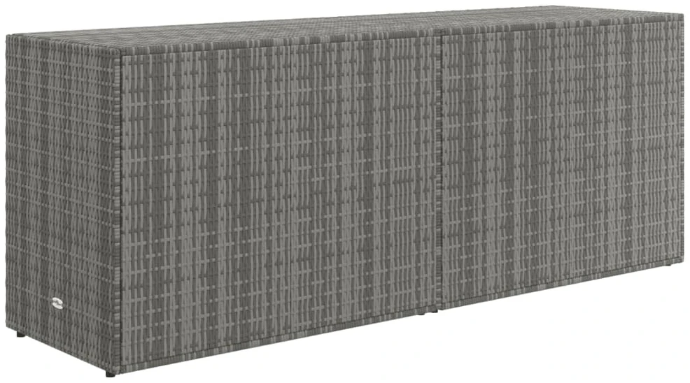 Sodo spintelė daiktams, pilka, 198x55,5x80cm, poliratanas