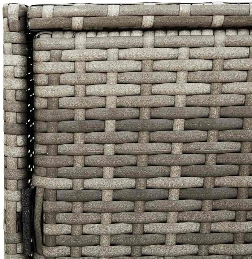 Sodo spintelė daiktams, pilka, 83x45x76cm, poliratanas