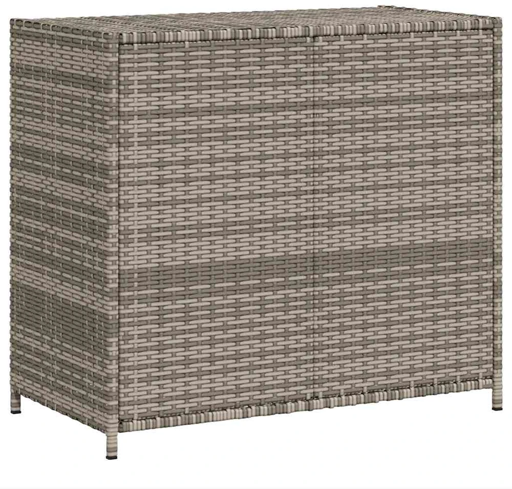 Sodo spintelė daiktams, pilka, 83x45x76cm, poliratanas