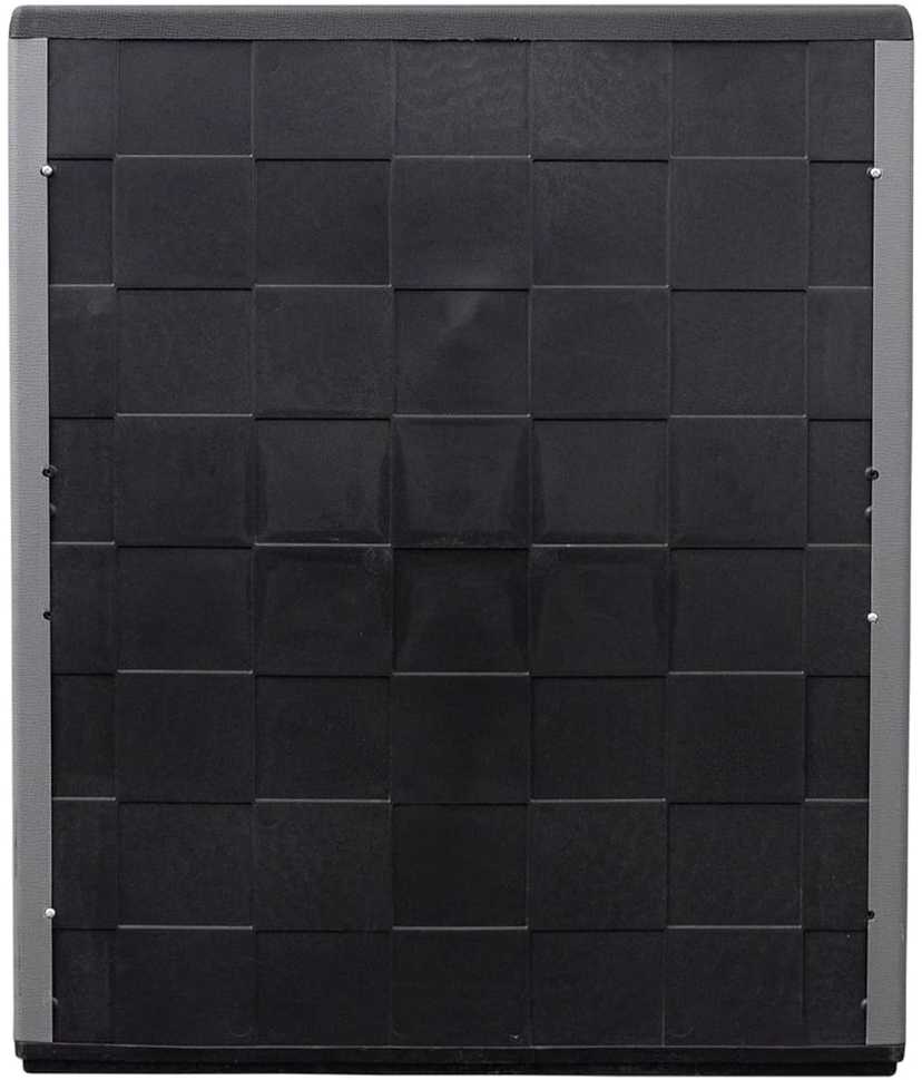 Sodo spintelė daiktams, pilkos/juodos spalvos, 68x37x84cm, PP