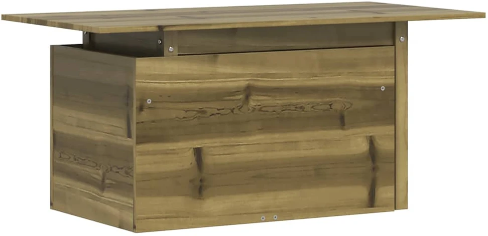 Sodo stalas, 100x50x75cm, impregnuota pušies mediena