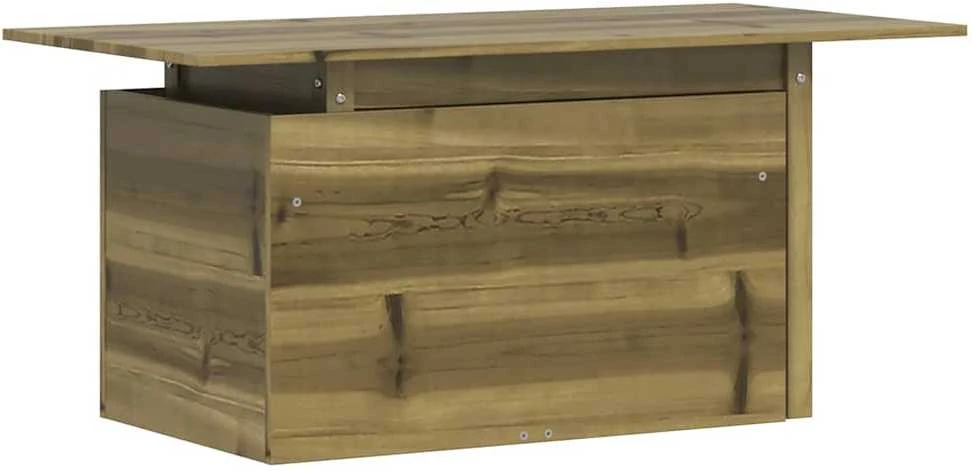 Sodo stalas, 100x50x75cm, impregnuota pušies mediena