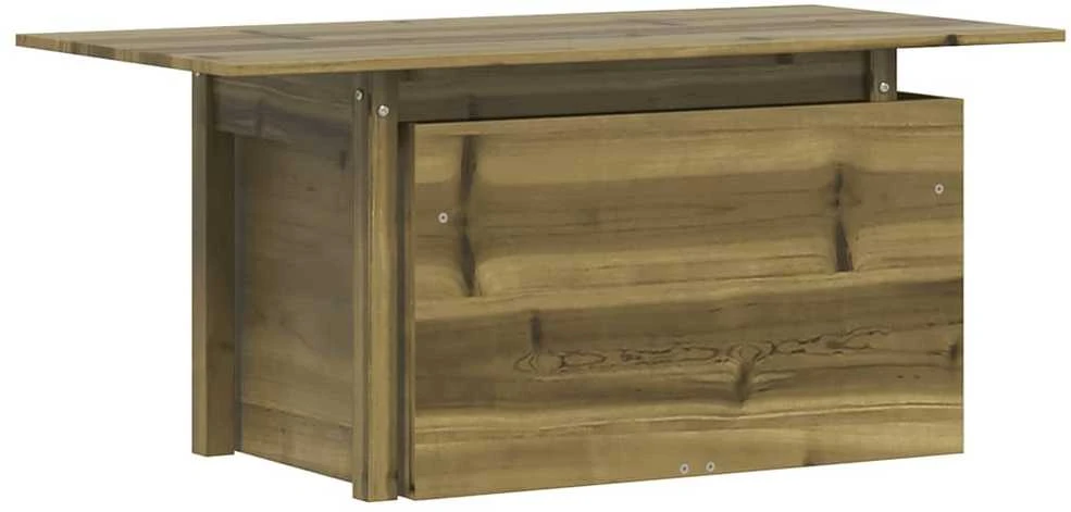 Sodo stalas, 100x50x75cm, impregnuota pušies mediena