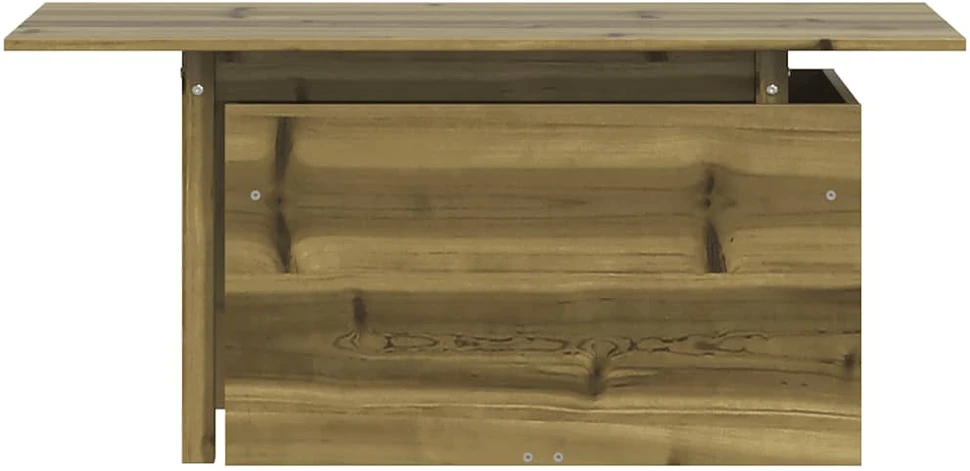 Sodo stalas, 100x50x75cm, impregnuota pušies mediena