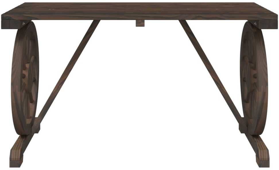 Sodo stalas, 115x55x65cm, eglės medienos masyvas