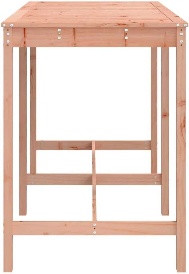 Sodo stalas, 159,5x82,5x110cm, duoglas eglės medienos masyvas