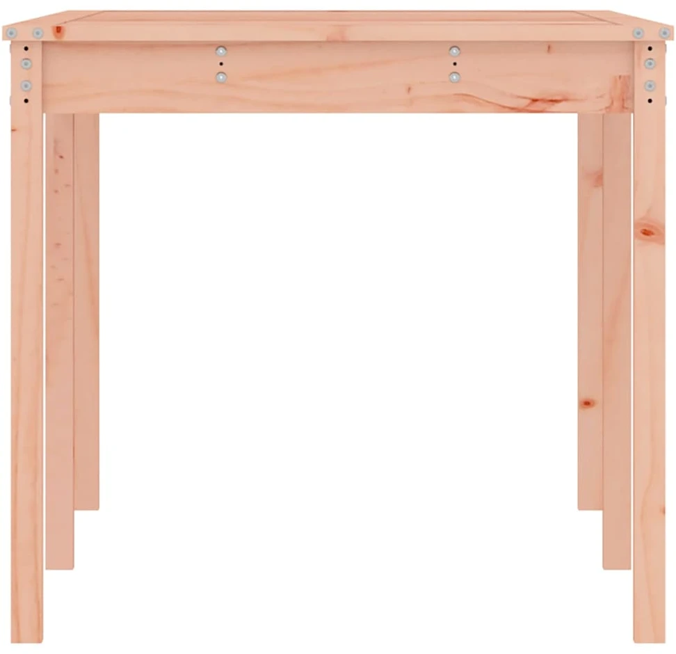 Sodo stalas, 159,5x82,5x76cm, duoglas eglės medienos masyvas