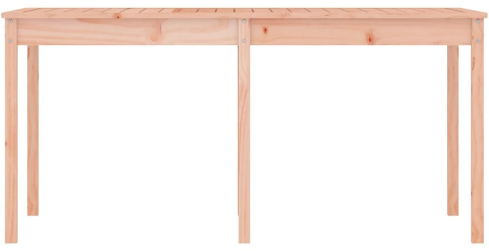 Sodo stalas, 159,5x82,5x76cm, duoglas eglės medienos masyvas