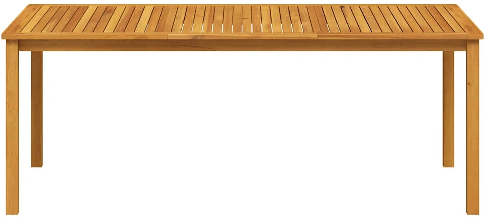 Sodo stalas, 200x100x74cm, akacijos medienos masyvas