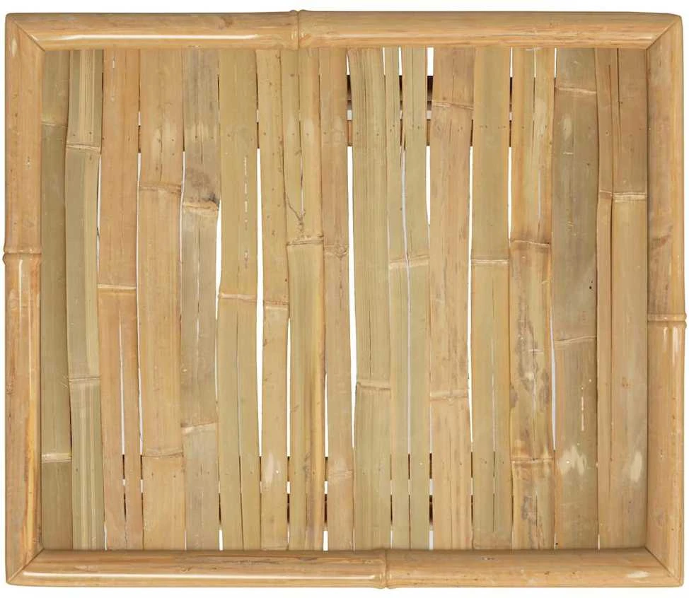 Sodo stalas, 65x55x30cm, bambukas