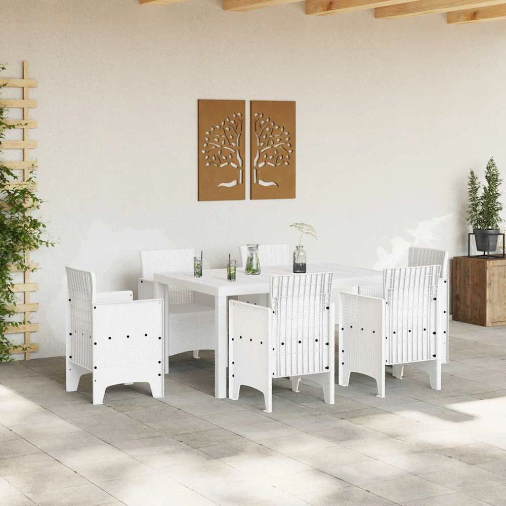 Sodo stalas Balta 150 x 100 x 73 cm poliratanas