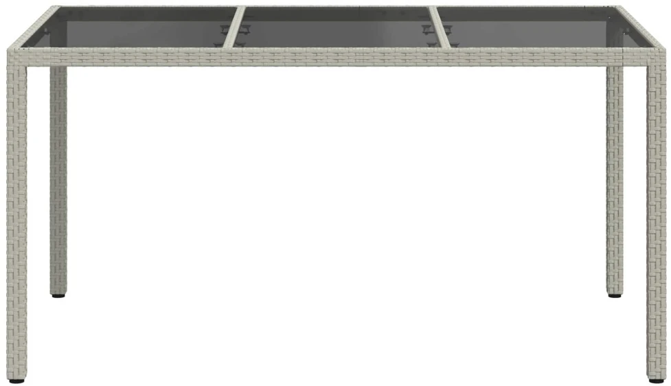 Sodo stalas Balta 150 x 90 x 75 cm poliratanas