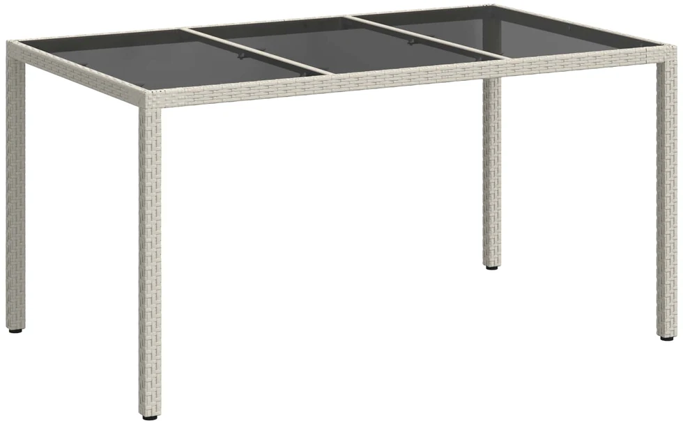 Sodo stalas Balta 150 x 90 x 75 cm poliratanas