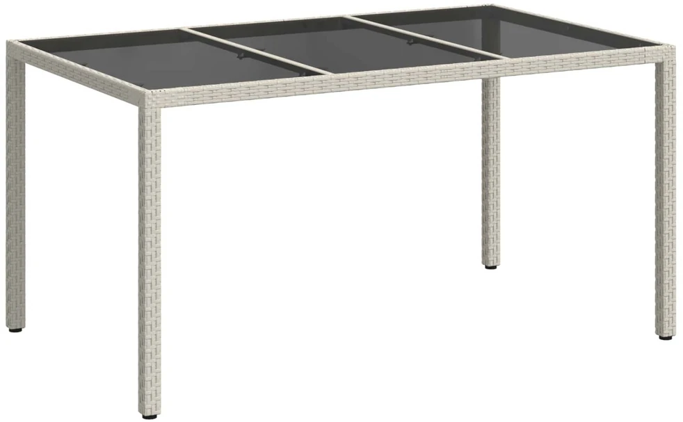 Sodo stalas Balta 150 x 90 x 75 cm poliratanas