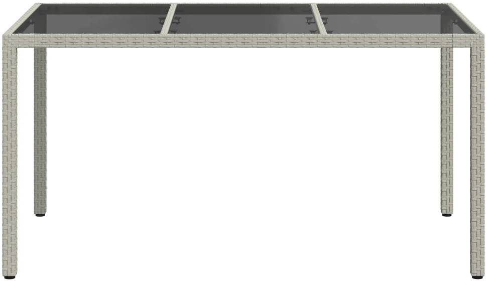 Sodo stalas Balta 150 x 90 x 75 cm poliratanas