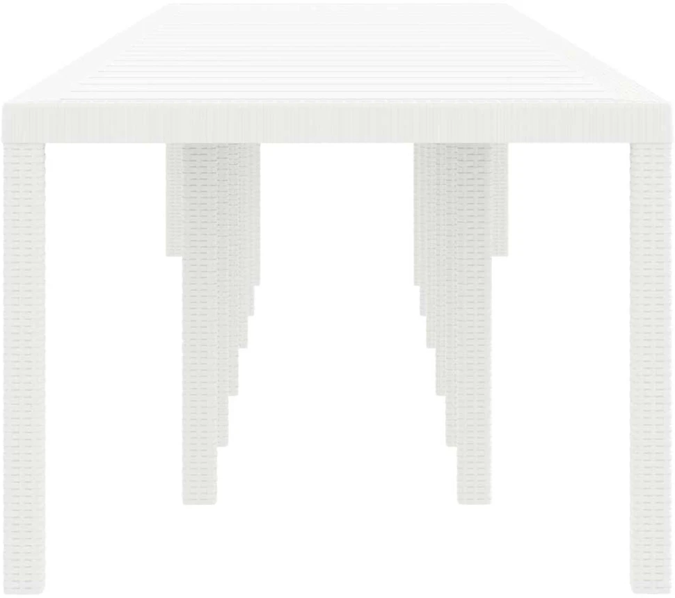 Sodo stalas Balta 400 x 100 x 73 cm poliratanas