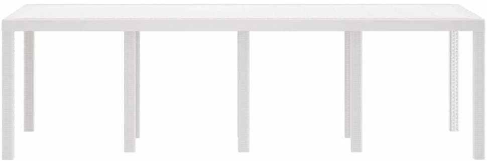 Sodo stalas Balta 250 x 100 x 73 cm poliratanas