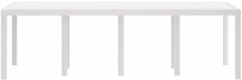 Sodo stalas Balta 250 x 100 x 73 cm poliratanas