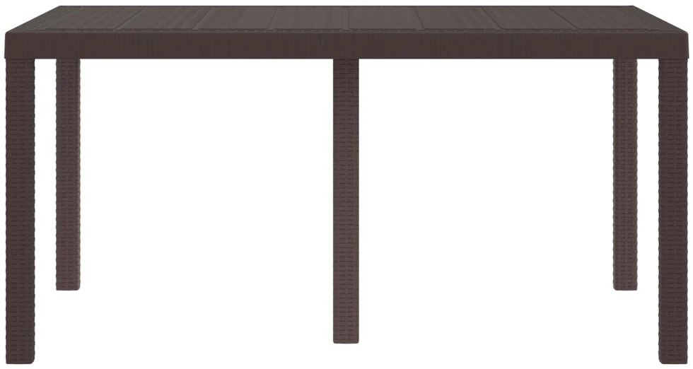 Sodo stalas Ruda 150 x 100 x 73 cm poliratanas