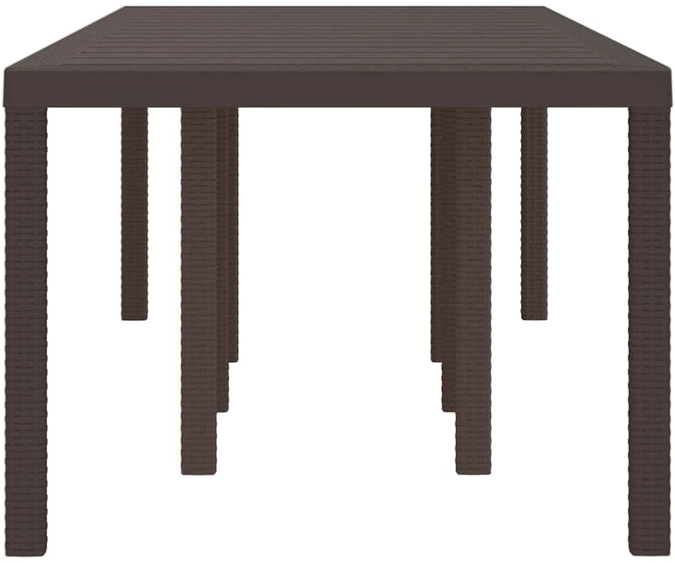 Sodo stalas Ruda 250 x 100 x 73 cm poliratanas