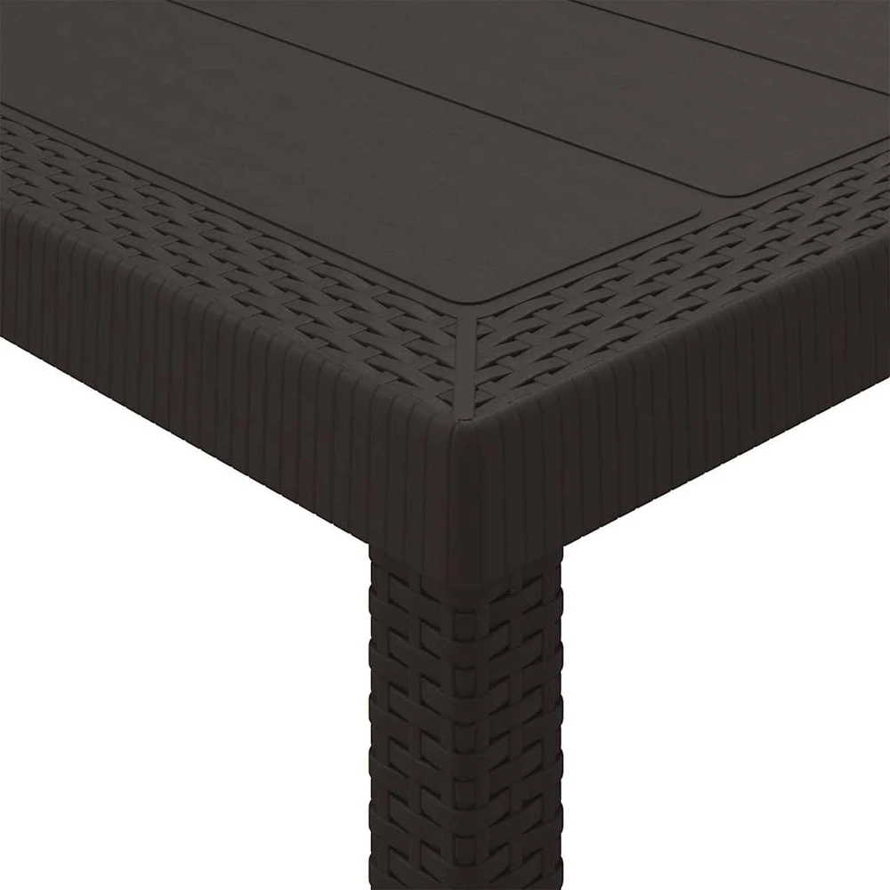 Sodo stalas Ruda 250 x 100 x 73 cm poliratanas