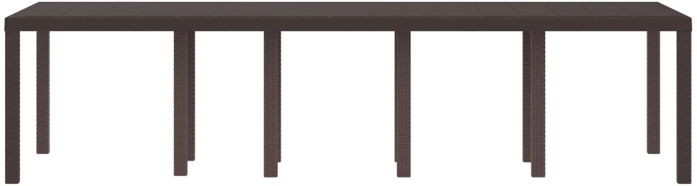 Sodo stalas Ruda 300 x 100 x 73 cm poliratanas