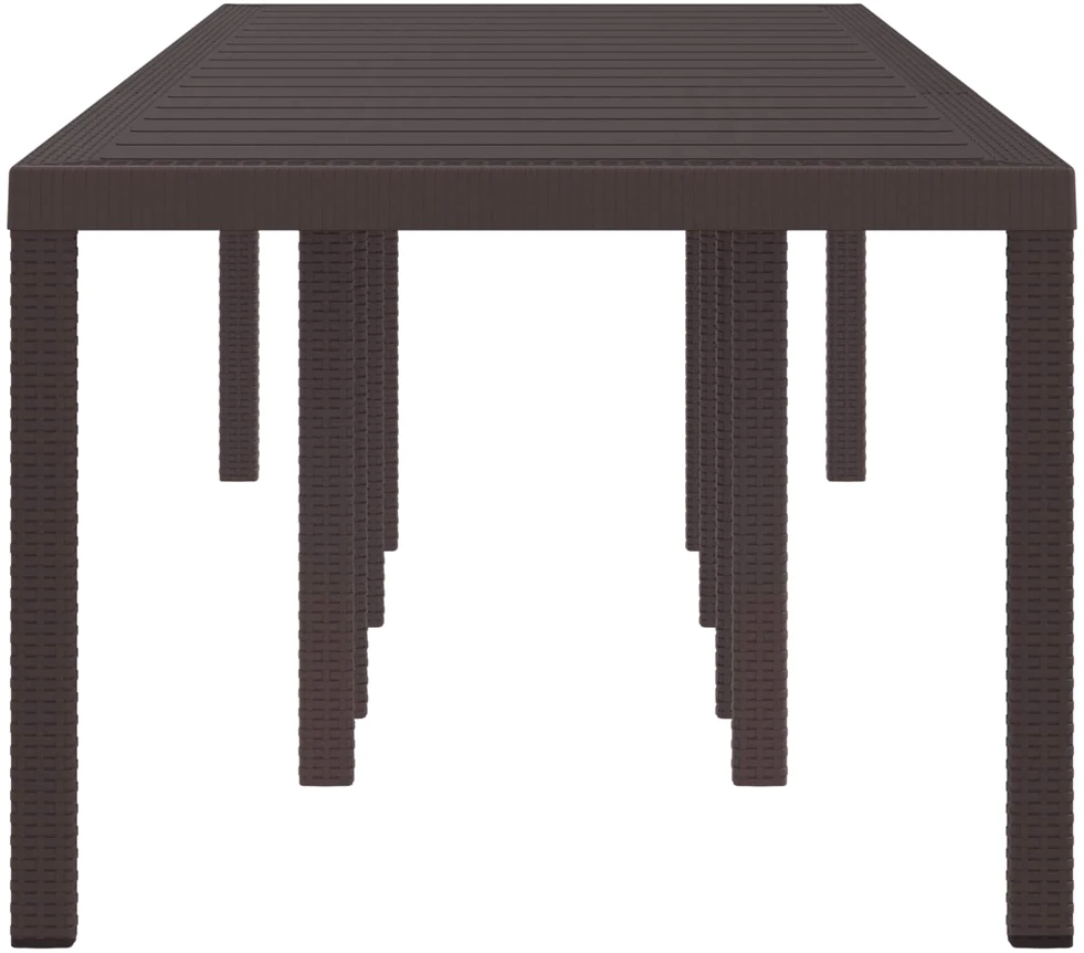 Sodo stalas Ruda 300 x 100 x 73 cm poliratanas