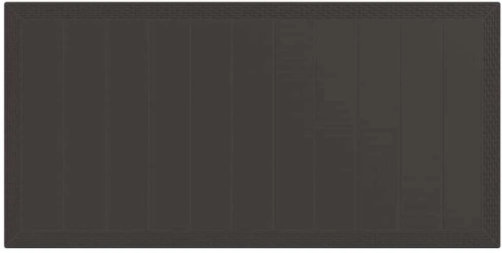 Sodo stalas Ruda 200 x 100 x 73 cm poliratanas