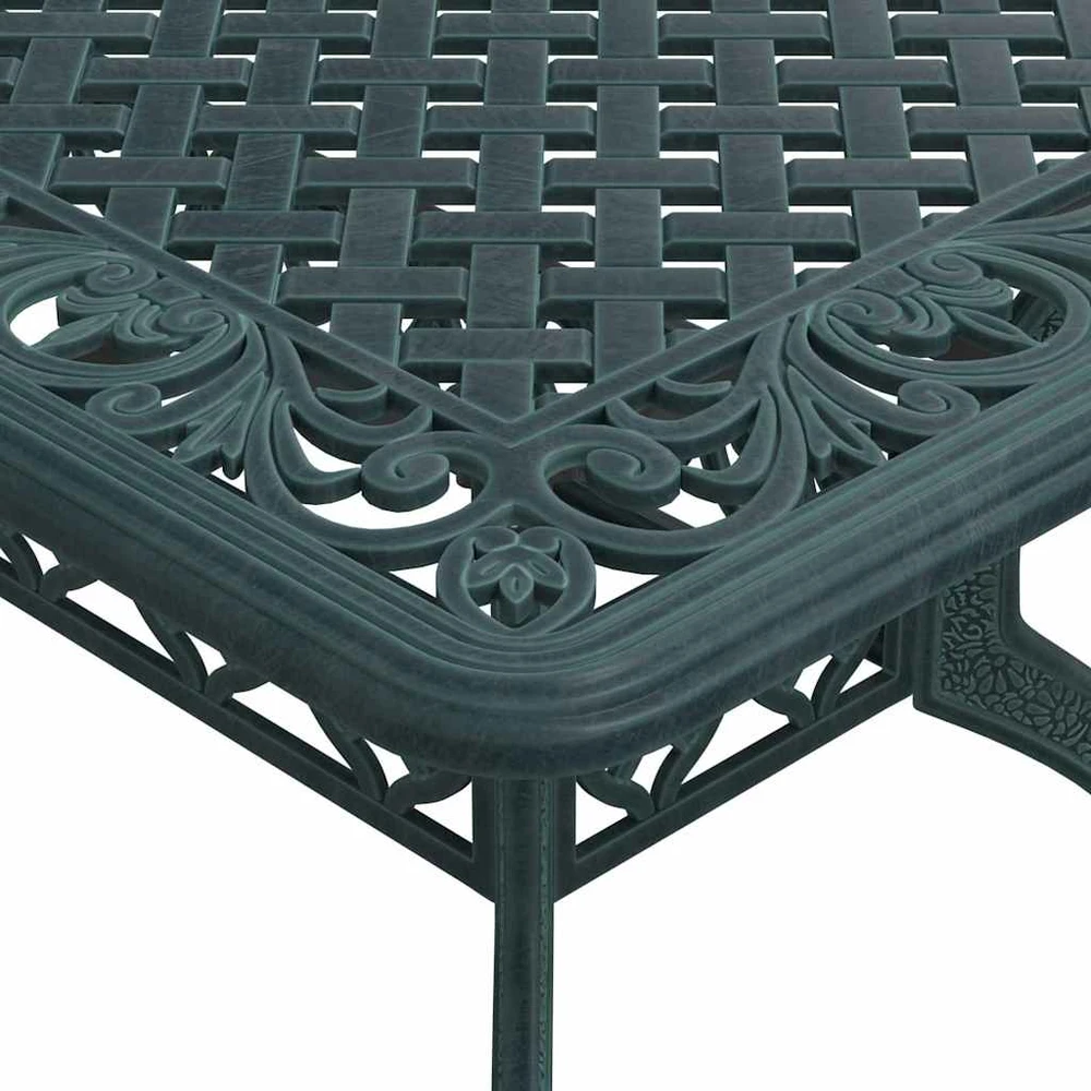 Sodo stalas Žalia 150 x 90 x 72 cm Aliuminis