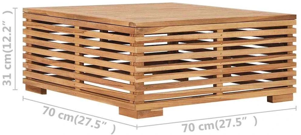 Sodo staliuko ir pakojos komplektas su pagalvėle, tikmedis