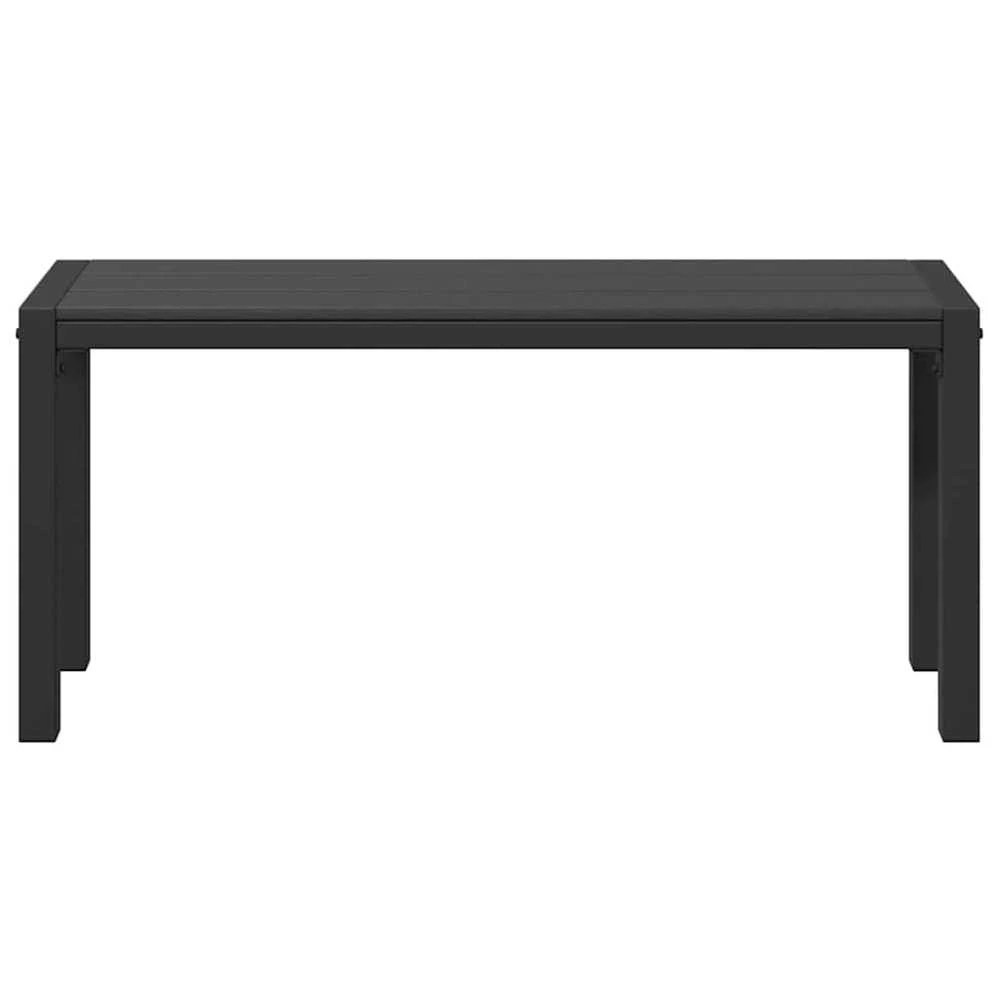 Sodo suolas Juoda 100 x 28 x 45cm Plienas