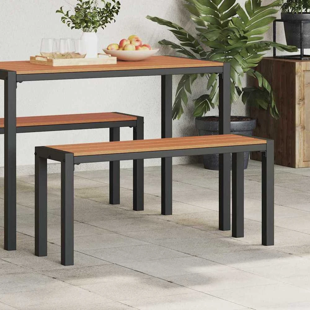 Sodo suolas Ruda 100 x 28 x 45cm Plienas