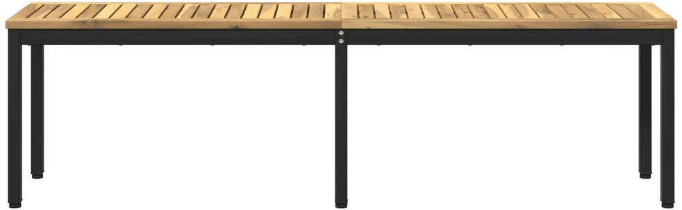 Sodo suolas 161 x 35 x 45 cm Kietos akacijos mediena