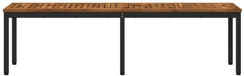 Sodo suolas 161 x 35 x 45 cm Kietos akacijos mediena