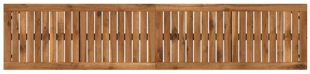 Sodo suolas 161 x 35 x 45 cm Kietos akacijos mediena