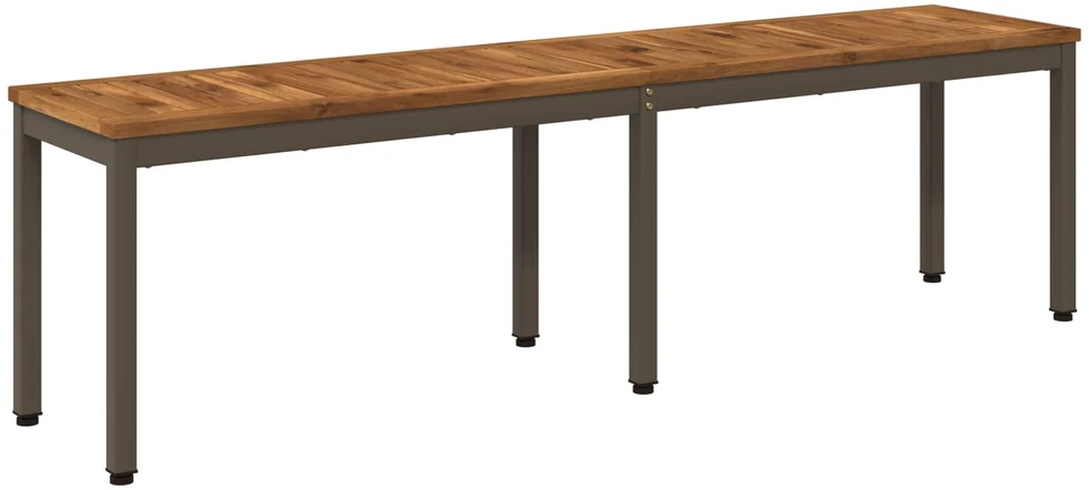 Sodo suolas 161 x 35 x 45 cm Kietos akacijos mediena